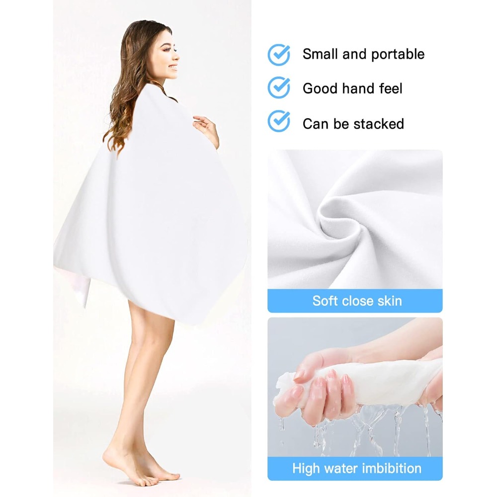 1 serviette de plage blanche p - Herbal Yoga avis et prix