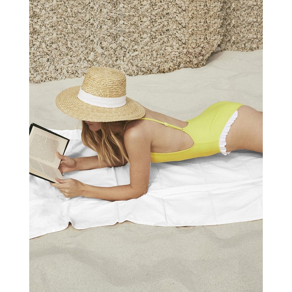 1 serviette de plage blanche p - Herbal Yoga avis et prix